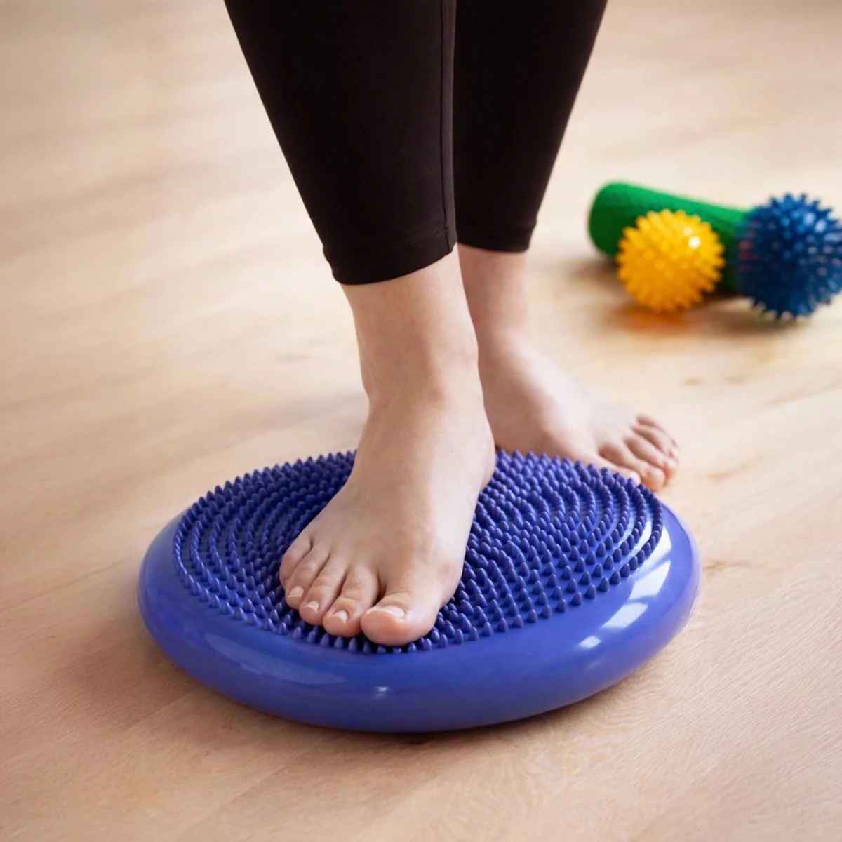 MG Sensory Cushion balančná podložka na cvičenie, modrá