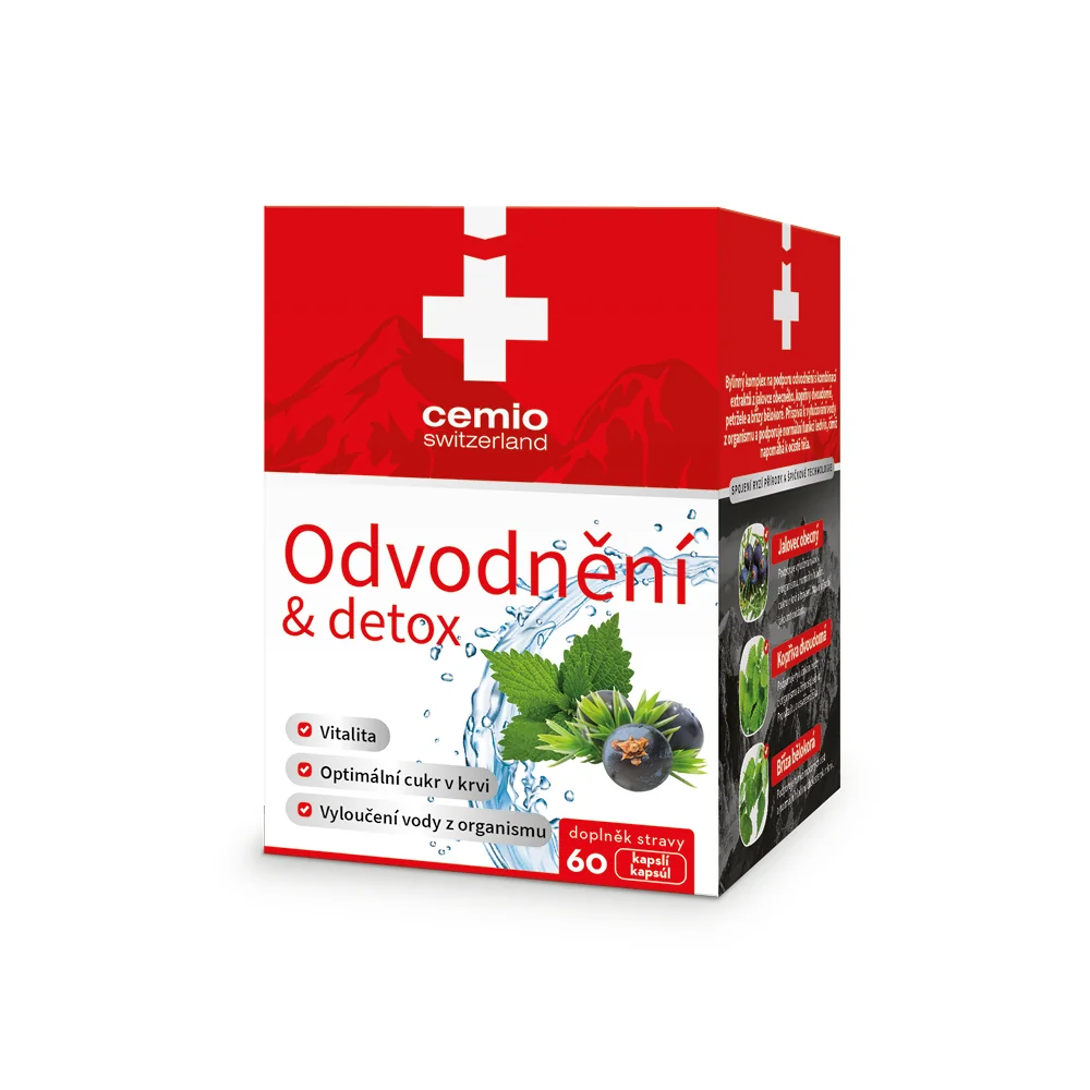 Cemio Odvodnenie & Detox 60 cps
