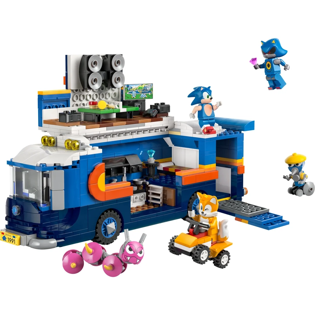 LEGO® Sonic the Hedgehog™ 77006 Veliteľské vozidlo tímu Sonic