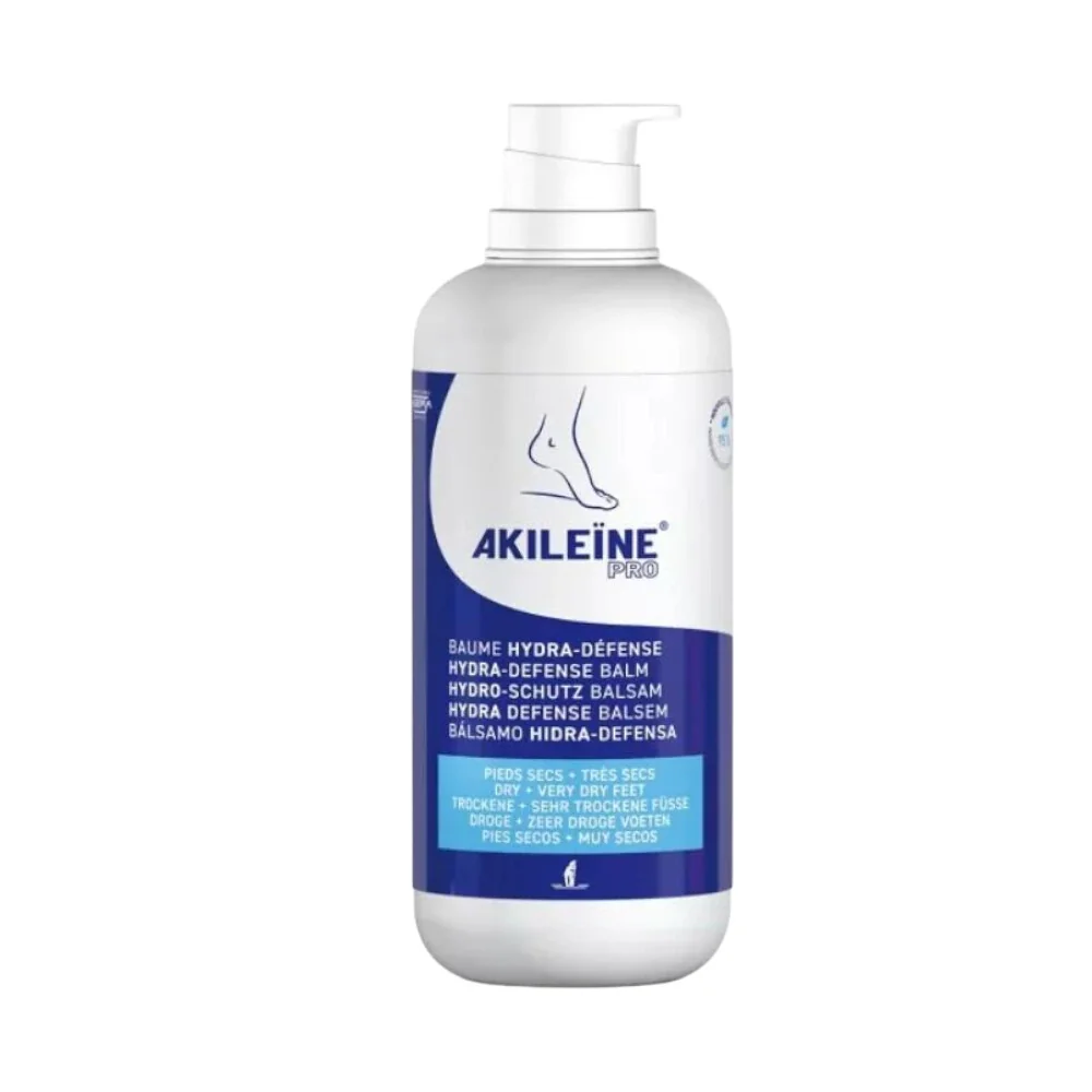 Hydratačný balzam na veľmi suché nohy, Akileine Blue Pro - 500 ml