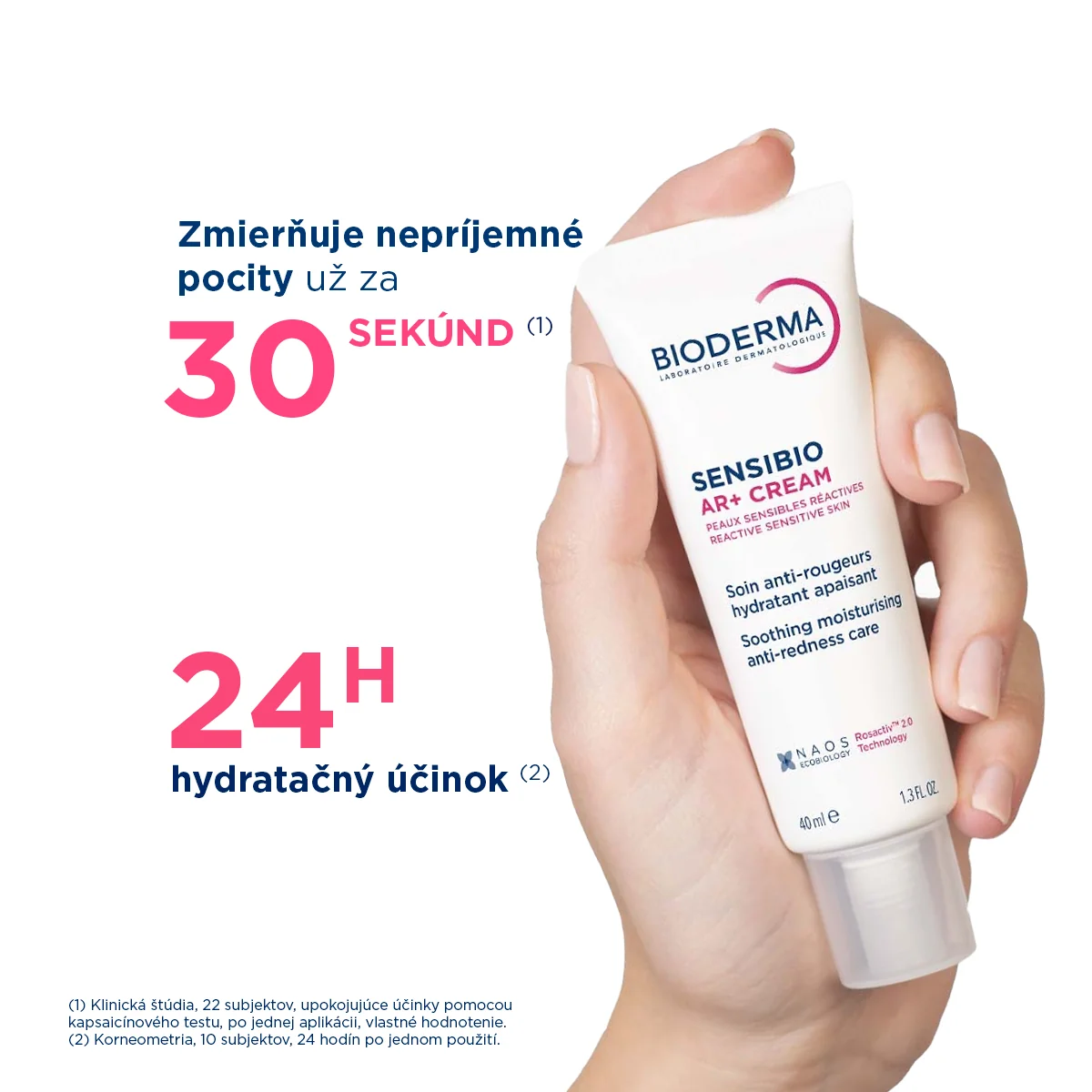 BIODERMA Sensibio AR+ Upokojujúci krém pre citlivú pleť so začervenaním 1×40 ml, krém