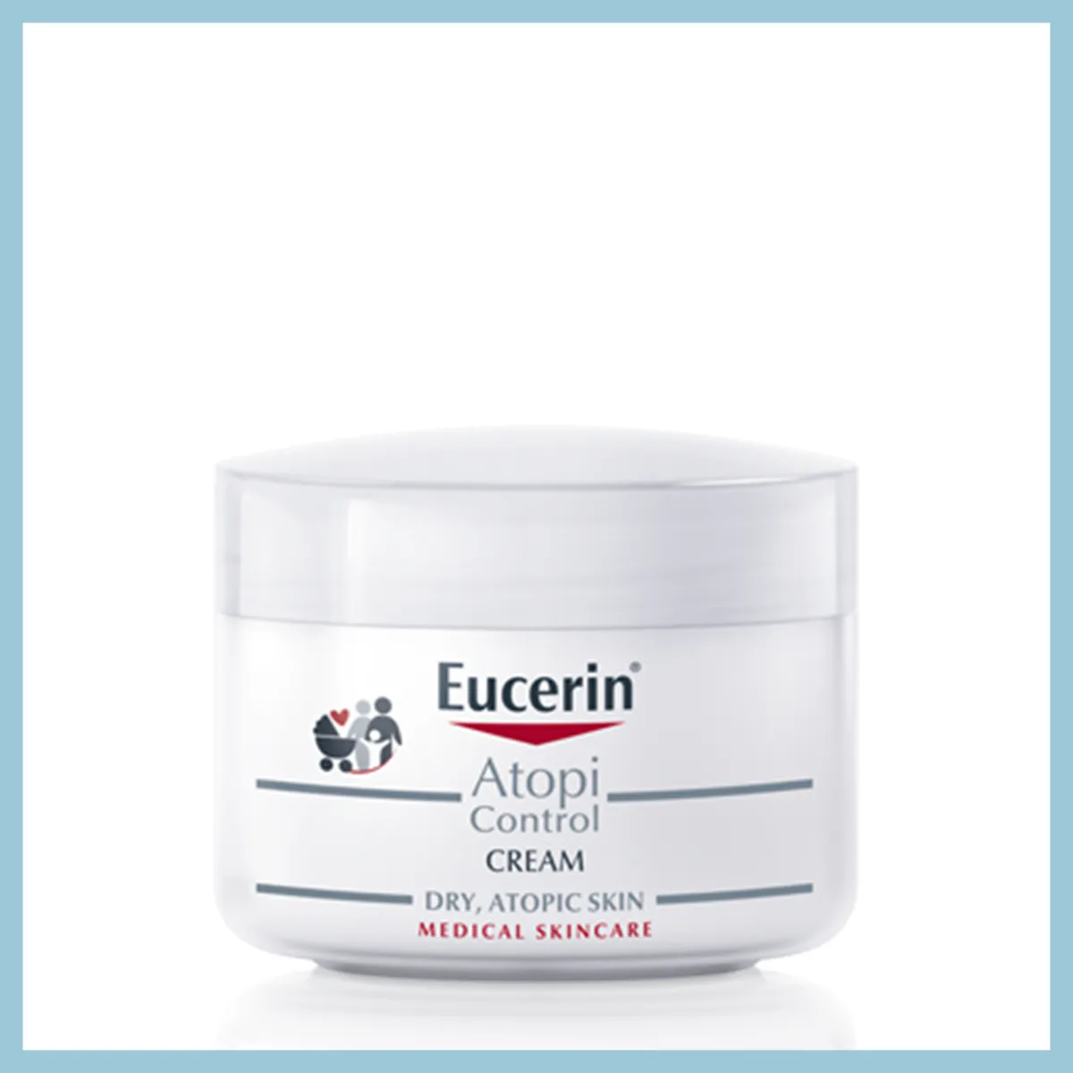 Eucerin AtopiControl Krém na tvár a telo 1×75 ml, pre suchú pleť