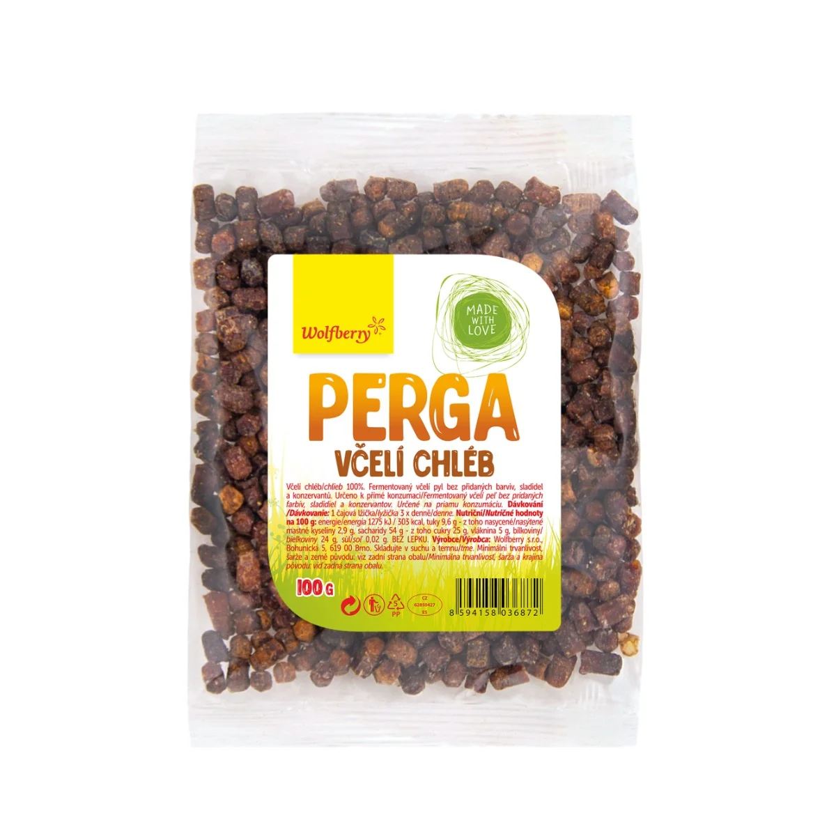 Wolfberry Včelí chlieb Perga 100 g