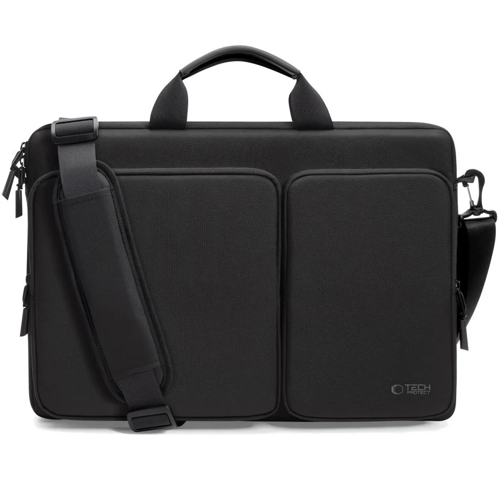 Tech-Protect Defender Bag taška na notebook 17'', čierna