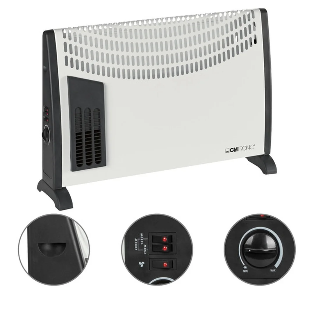 Clatronic KH 3433 konvektorový ohrievač 2200 W s ventilátorom