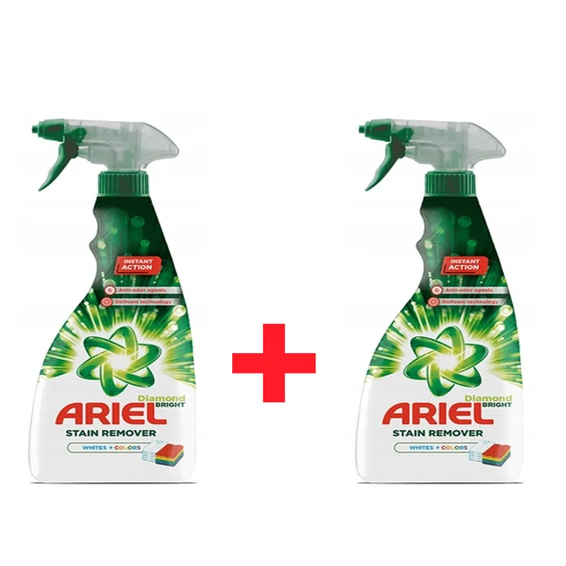 ARIEL sprej na škvrny Color & White 2×750 ml 2x750ml