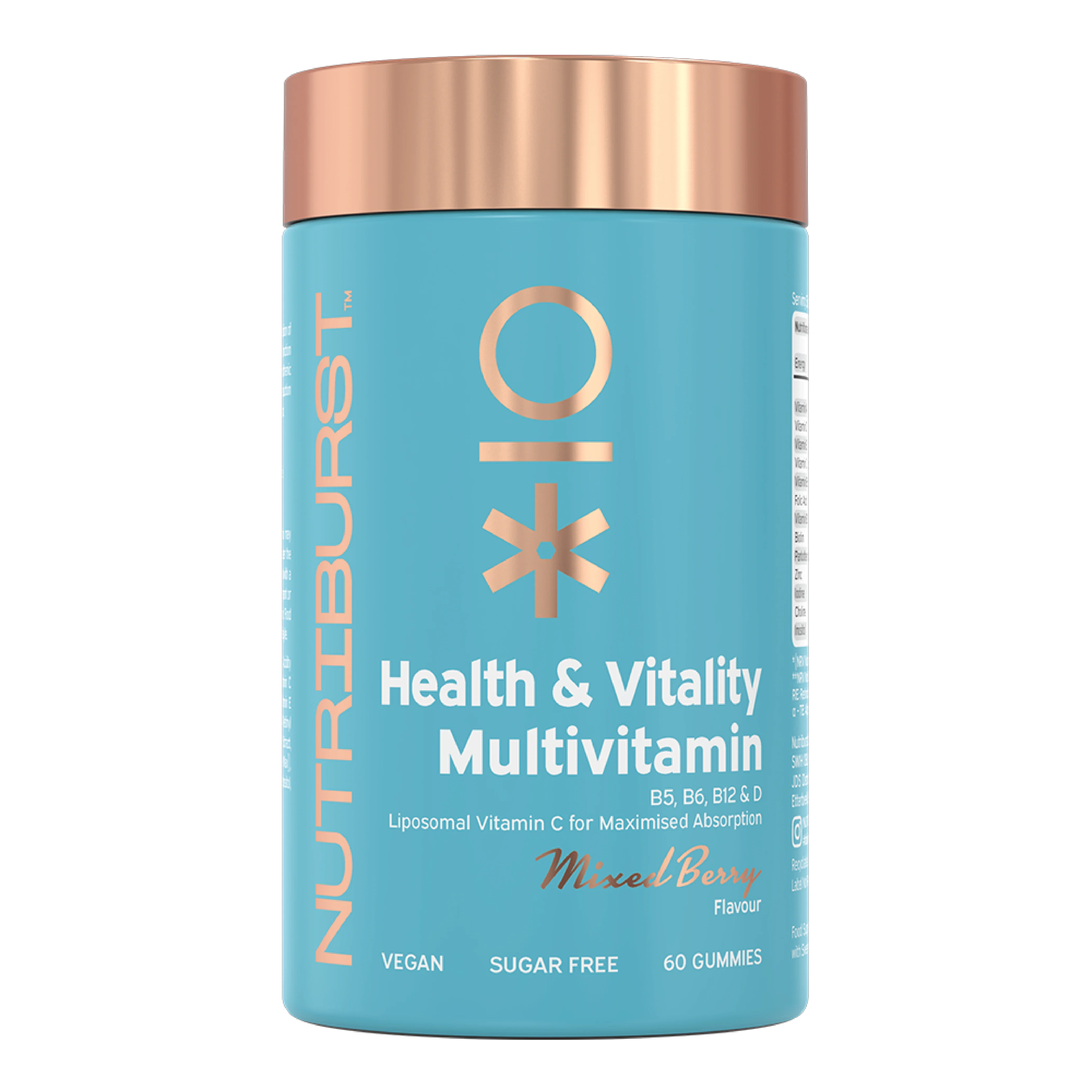 Nutriburst Premium Health Vitality Multivit 60 ks