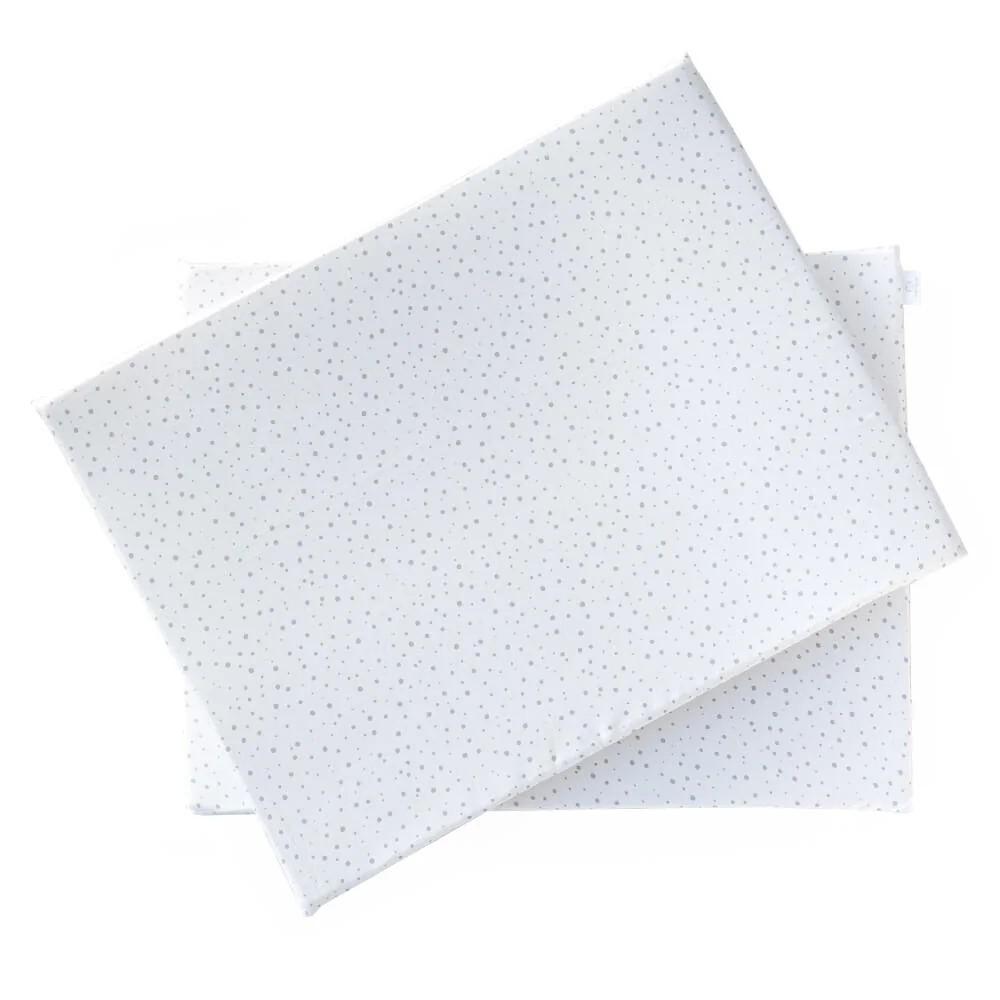 Set mantinelov SOFTELLO MAXI - biela bodka