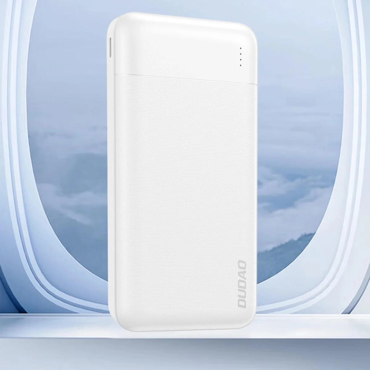 Dudao K18 Pro Power Bank 20000mAh USB / USB-C / Micro USB 10W, biely
