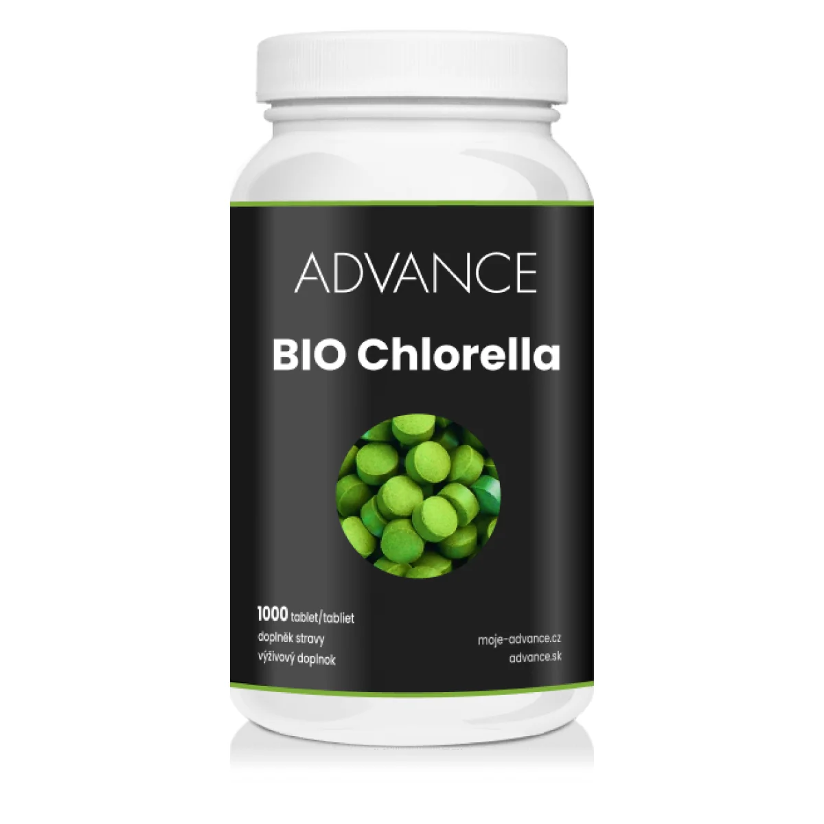 ADVANCE Chlorella 1000 tabliet 1×1000 tbl, výživový doplnok