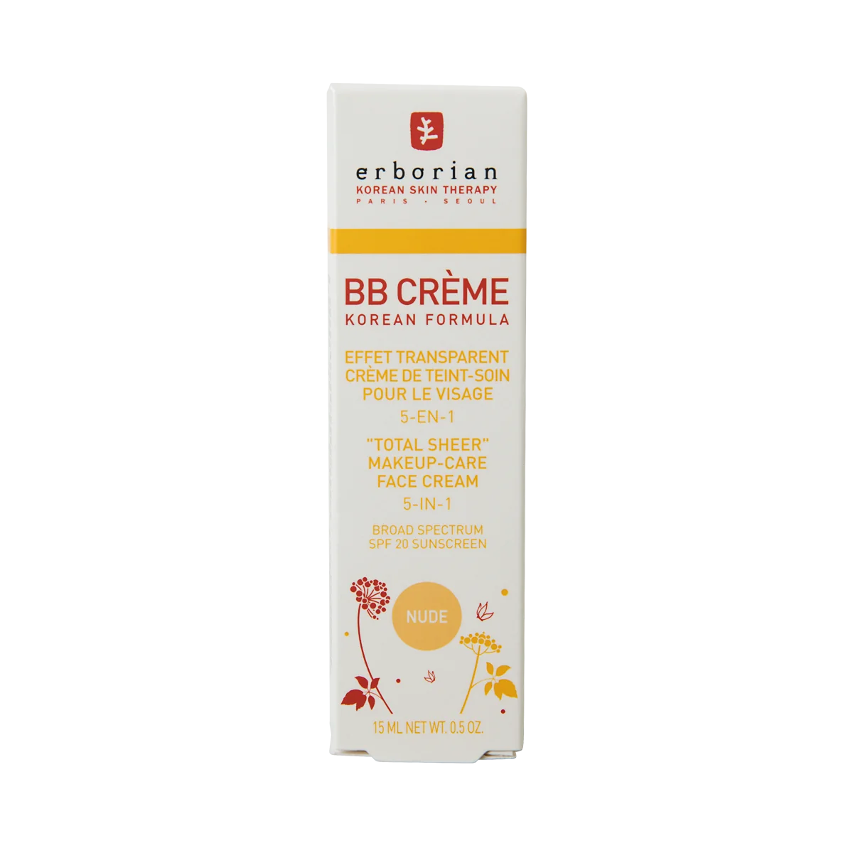 ERBORIAN BB CREME NUDE 1×15ml, bb krém