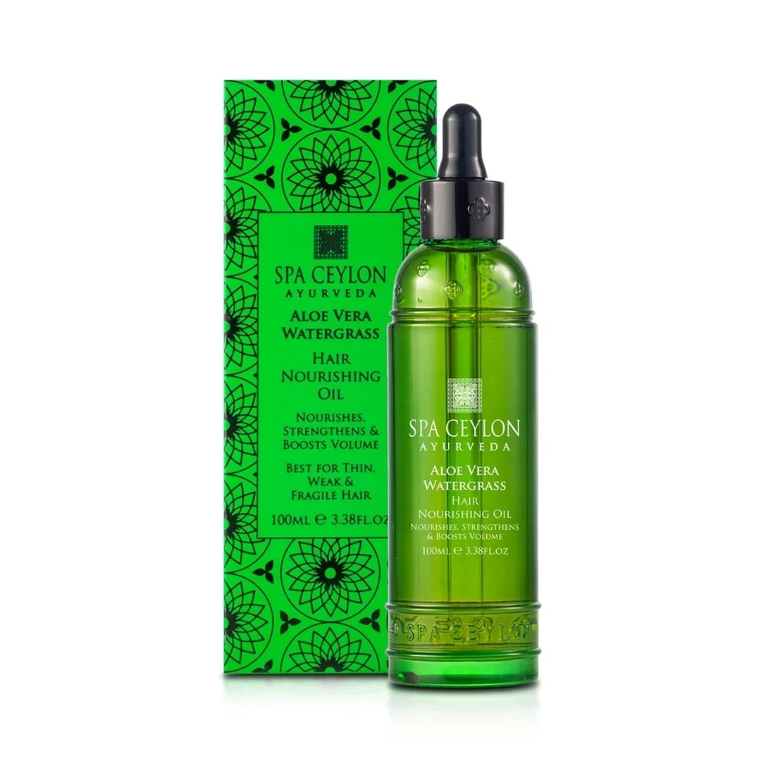Výživný olej na jemné, oslabené a krehké vlasy Aloe 100 ml
