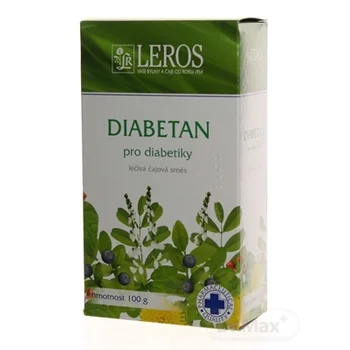LEROS DIABETAN 1×100 g, čaj