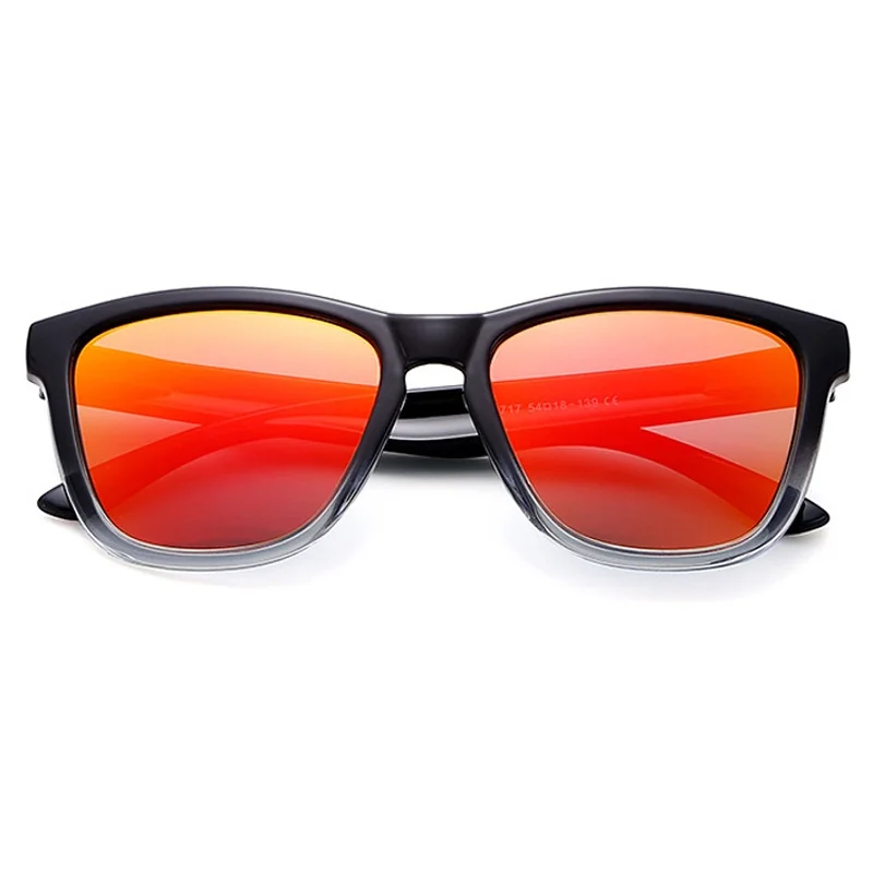 KDEAM Ruston 43 slnečné okuliare, Black / Red