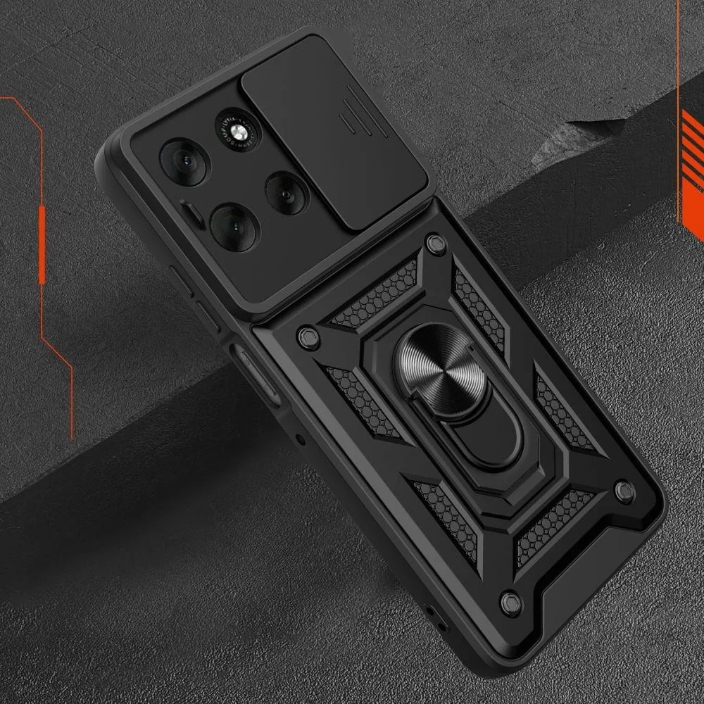 Obal CamShield Pro pre Motorola Moto G56 5G Čierna, armor ochrana