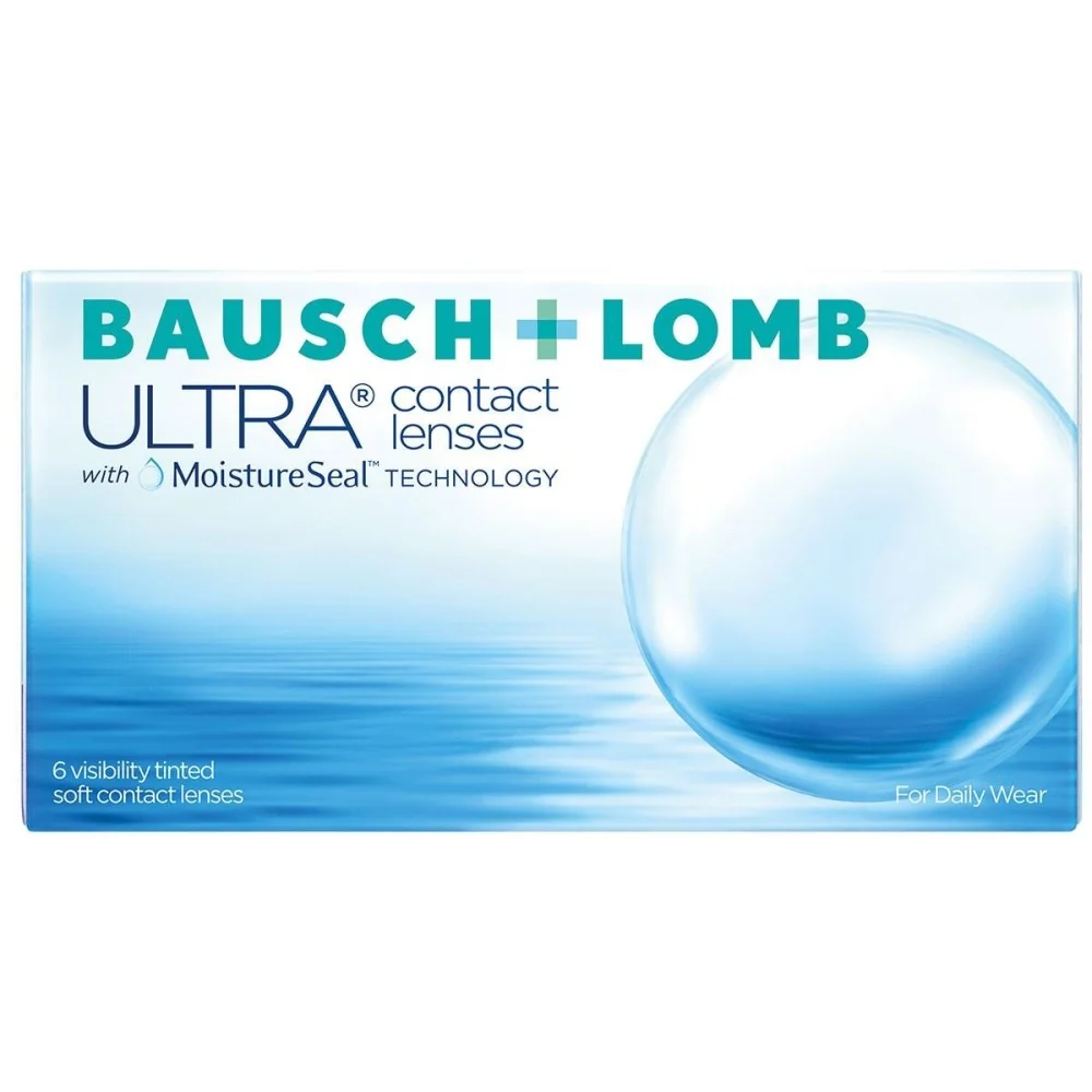 Mesačné Bausch + Lomb ULTRA (6 šošoviek) Dioptrie: -3.5, Zakrivenie: 8.7