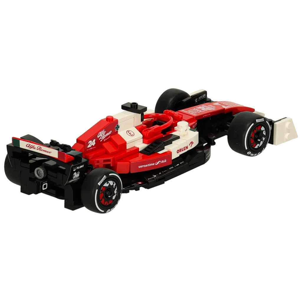Stavebnica auta Alfa Romeo F1 C42 1:24 – cca 340 dielikov, plastový model