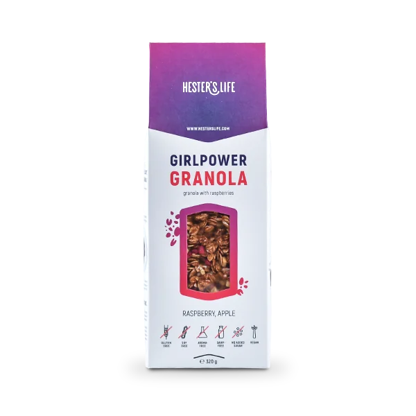 Hester´s Life Granola girl power 1×320 g, granola