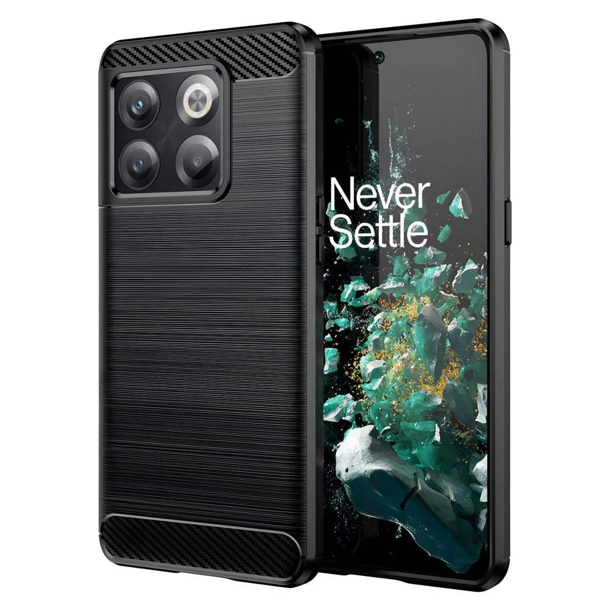 Odolné puzdro TPU pre OnePlus 10T/Ace Pro 5G - Čierna