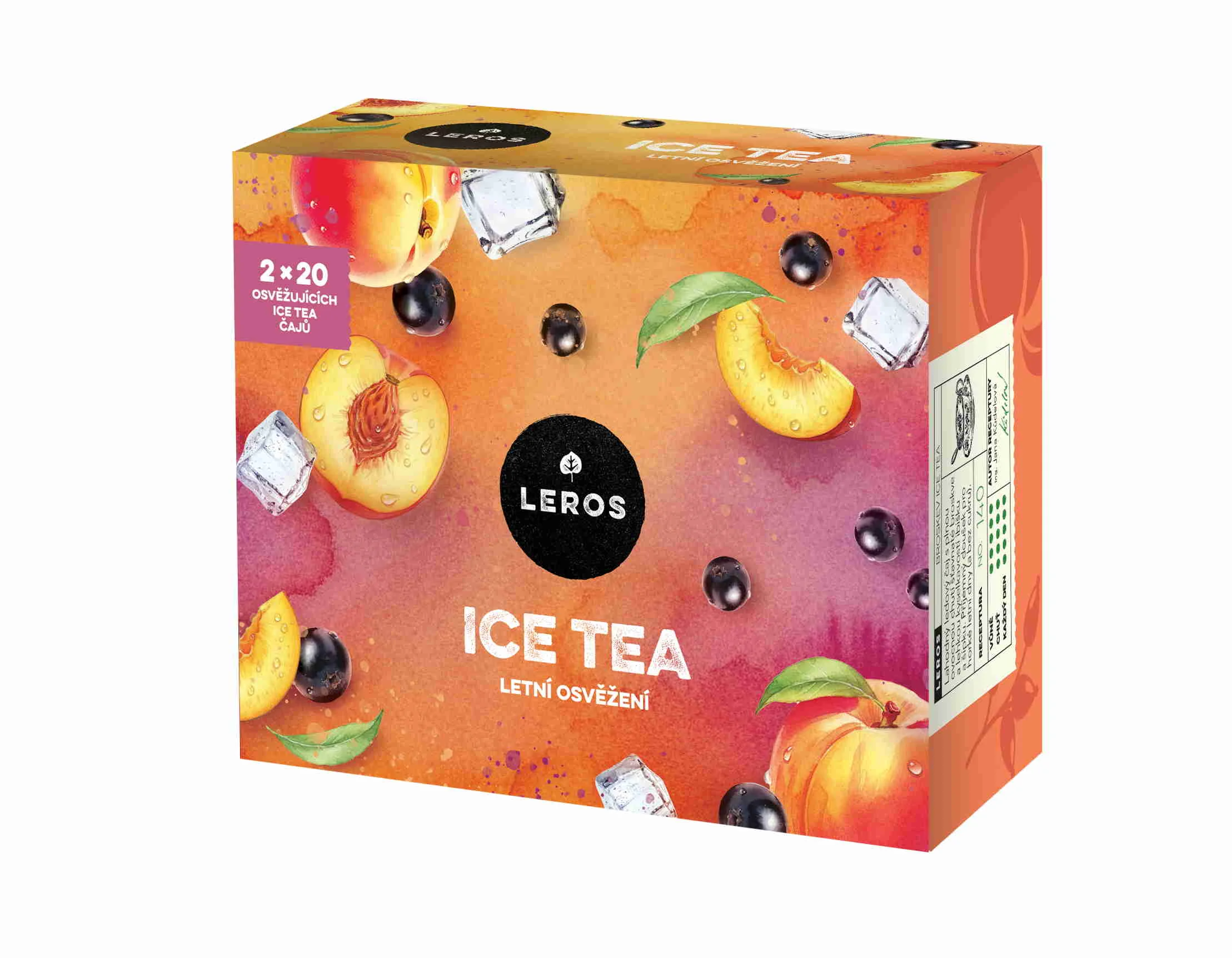 LEROS ICE TEA LETNÉ OSVIEŽENIE 20 ks