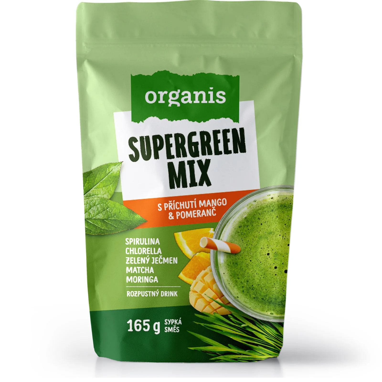 Organis Supergreen Mix 30 dávok 165 g