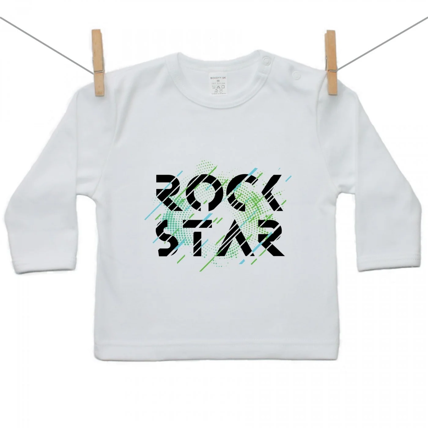 Boodyy Tričko s dlhým rukávom Rock star Veľkosť: 110