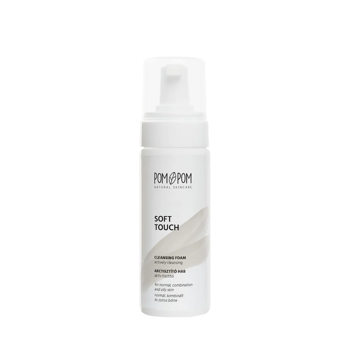 POMPOM SOFT TOUCH CISTIACA PENA NA TVAR 1×150 ml, čistiaca pena na tvár