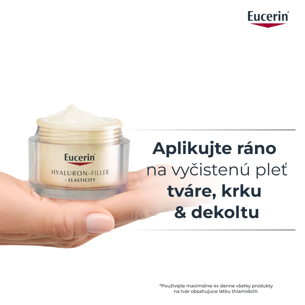 Eucerin HYALURON-FILLER + ELASTICITY Denný krém SPF 30 1×50 ml, denný krém, anti-age,