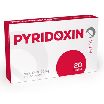 VULM PYRIDOXIN 1×20 tbl, doplnok stravy