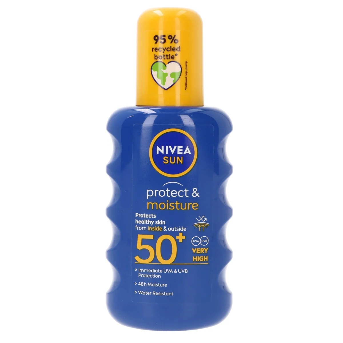 Nivea Sun Spray Protect&Moisture SPF50 1×200 ml, sprej na opaľovanie