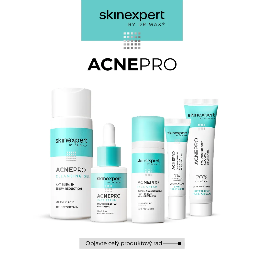 Skinexpert by Dr. Max® ACNEPRO Face Serum 1×28 ml, sérum na tvár proti nedokonalostiam
