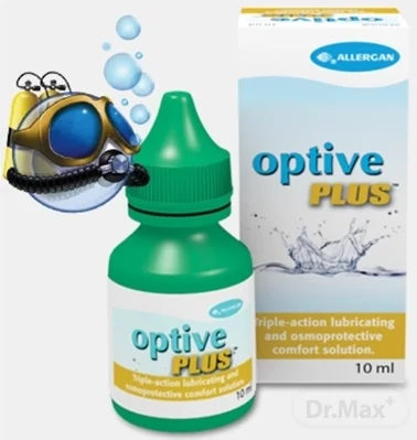 Optive Plus očný roztok 1×10 ml, očný roztok