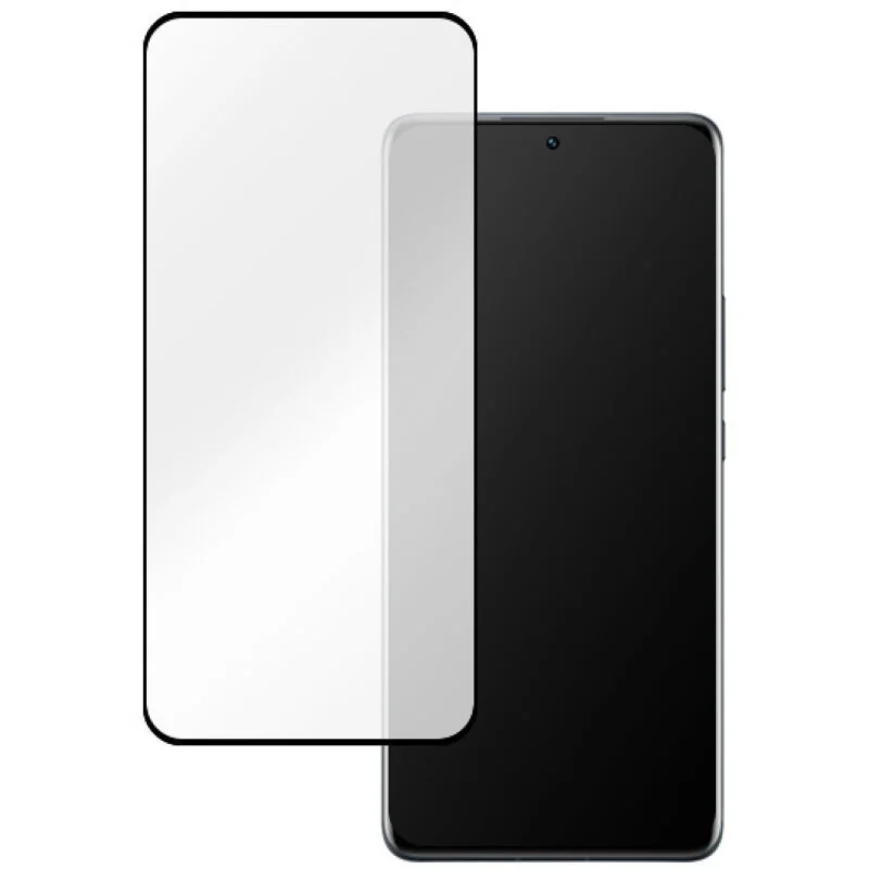 Ochranné sklo pre Xiaomi 12 Pro/13 Pro - Čierna 0,3 mm, 3D Edge, oleofóbna vrstva