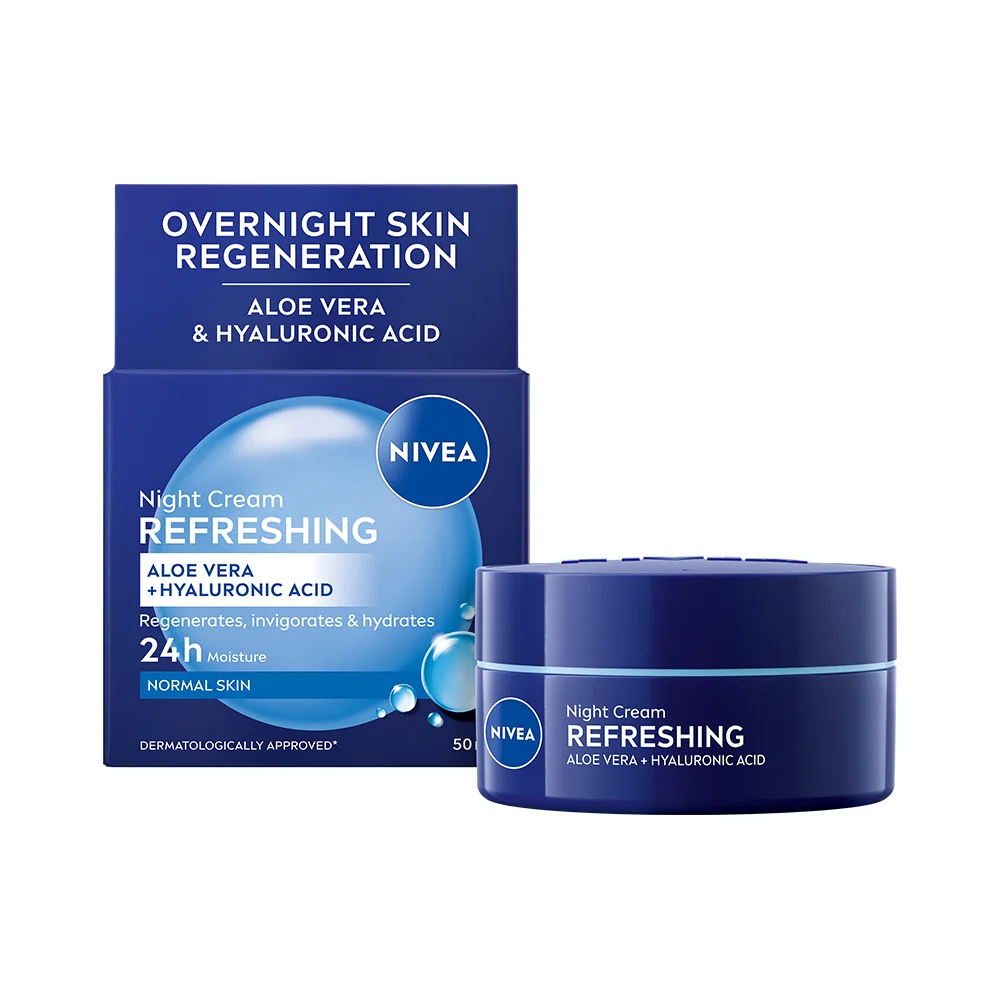 Nivea Hydratačný nočný krém pre normálnu pleť 50 ml