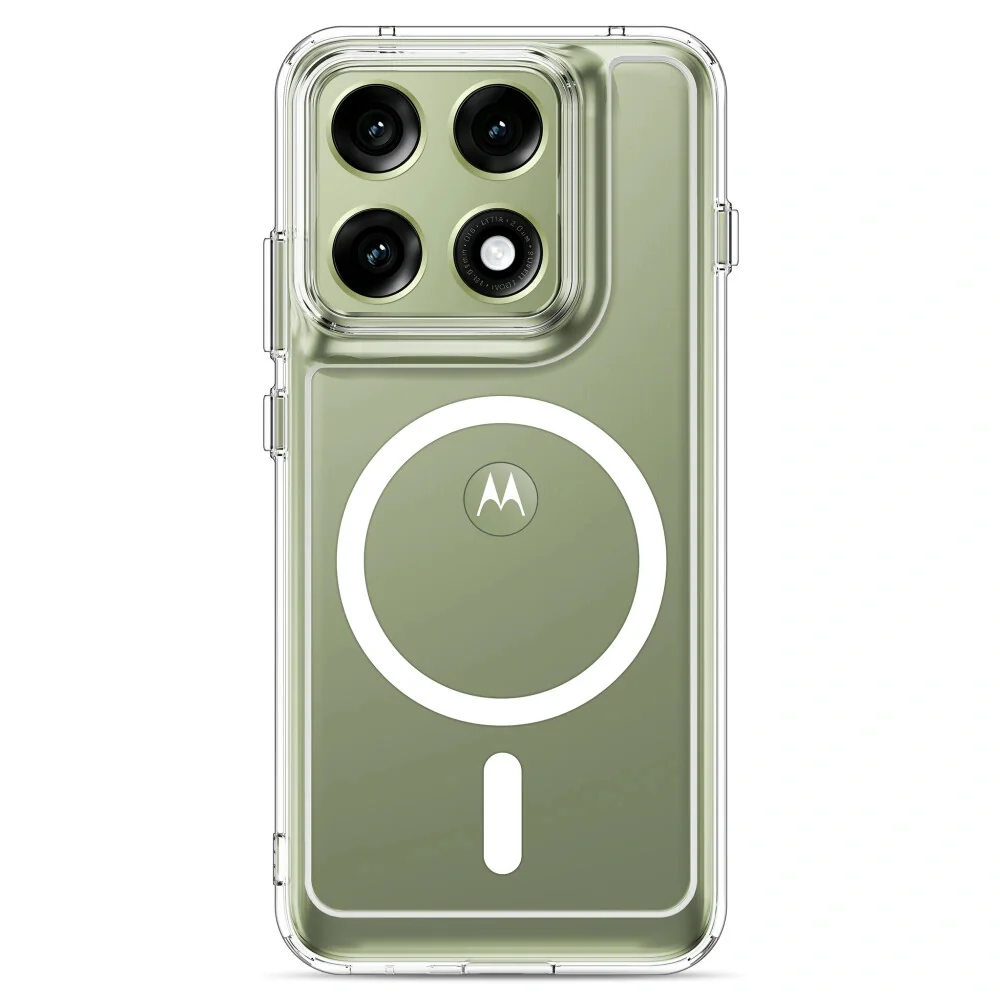 Tech-Protect FlexAir Hybrid MagSafe kryt na Motorola Edge 70 Pro 5G, priesvitný