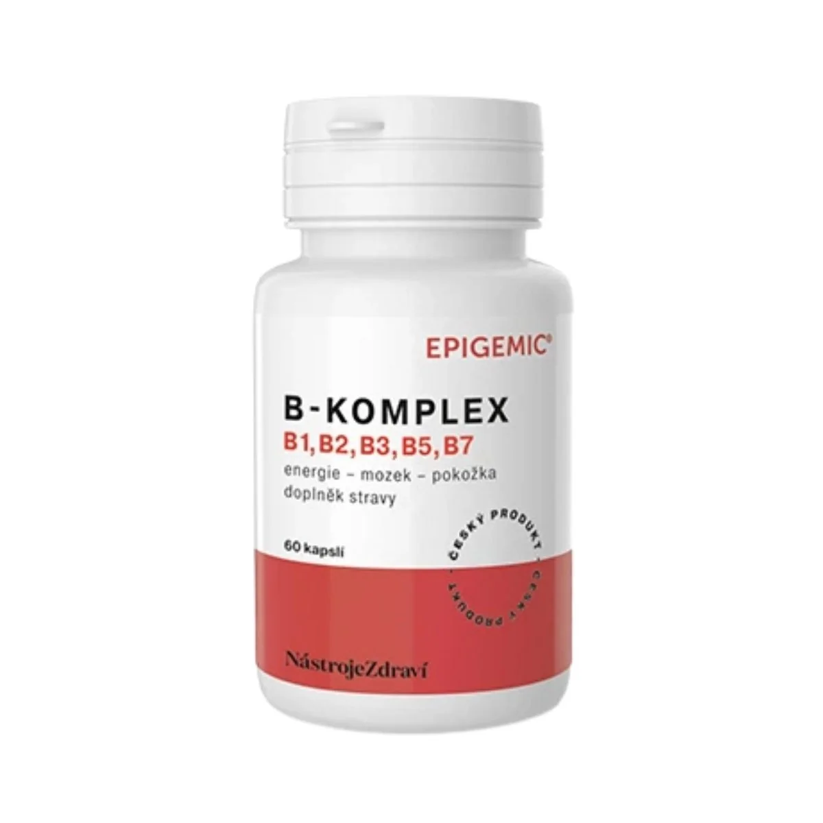 B-KOMPLEX B1, B2, B3, B5, B7 - 60 kapsúl - Epigemic®