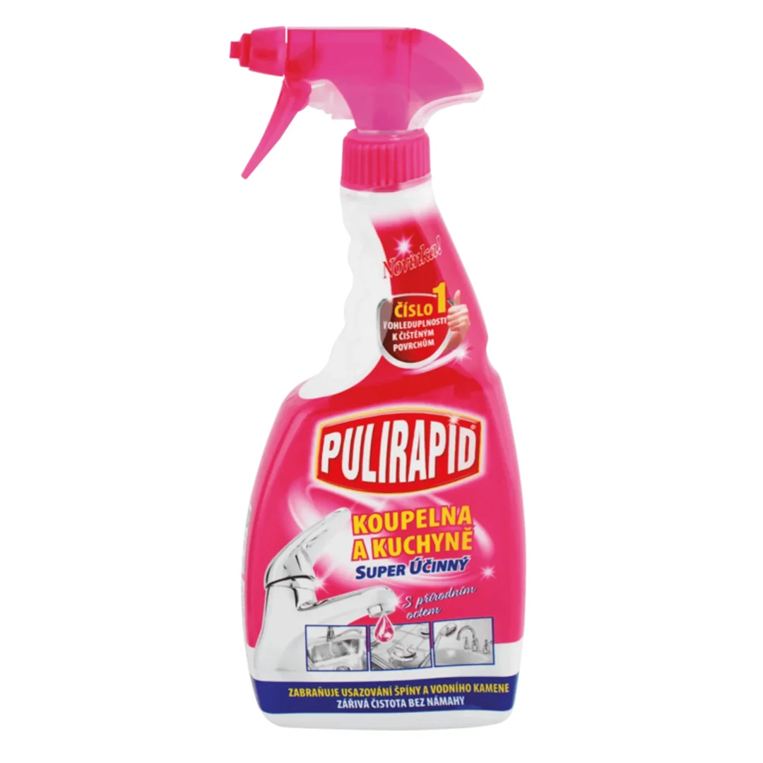PULIRAPID kúpeľňa a kuchyňa s prírodným octom 500ml