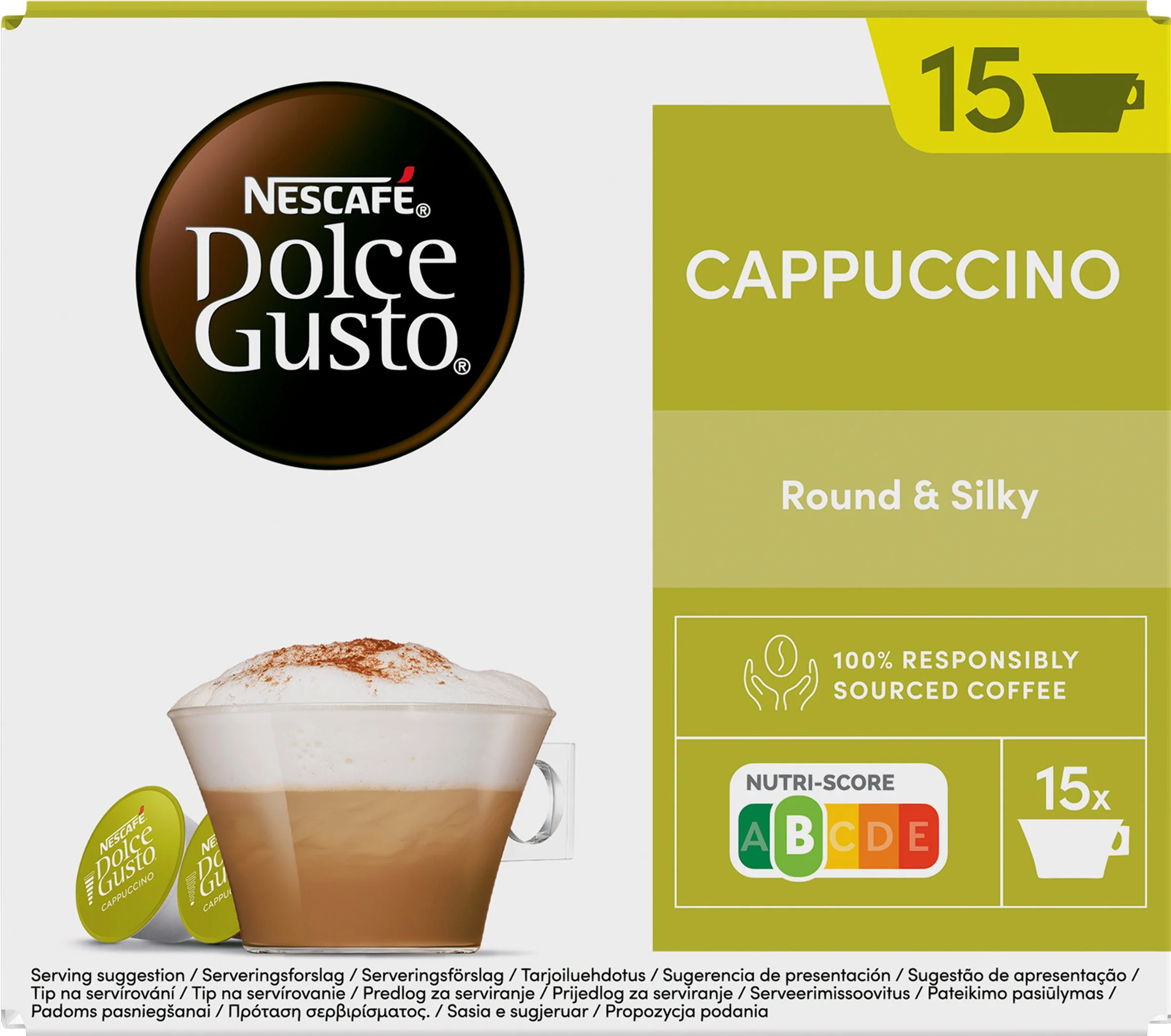 Nestlé Nescafé Dolce Gusto Cappuccino 1×30 ks, kávové kapsuly