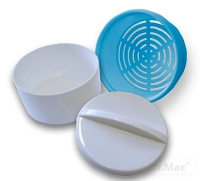 Dentálna dóza OBZOR 1×1 ks, bielo-modrá