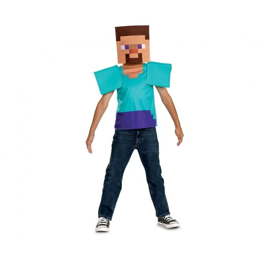 Kostým Minecraft Steve 5-6 rokov