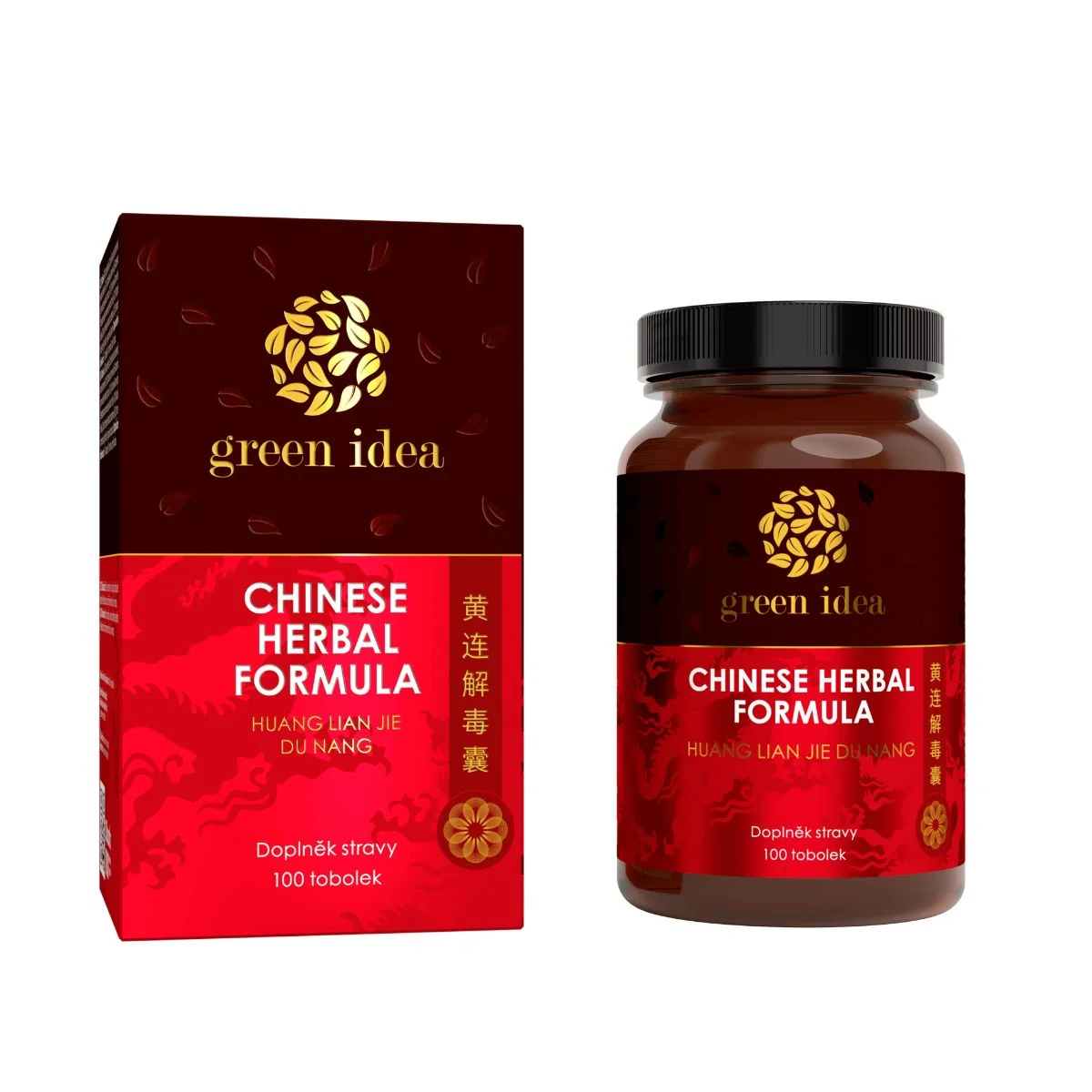 TCM Huang Lian Jie Du Nang - kapsuly 100 ks - Green idea
