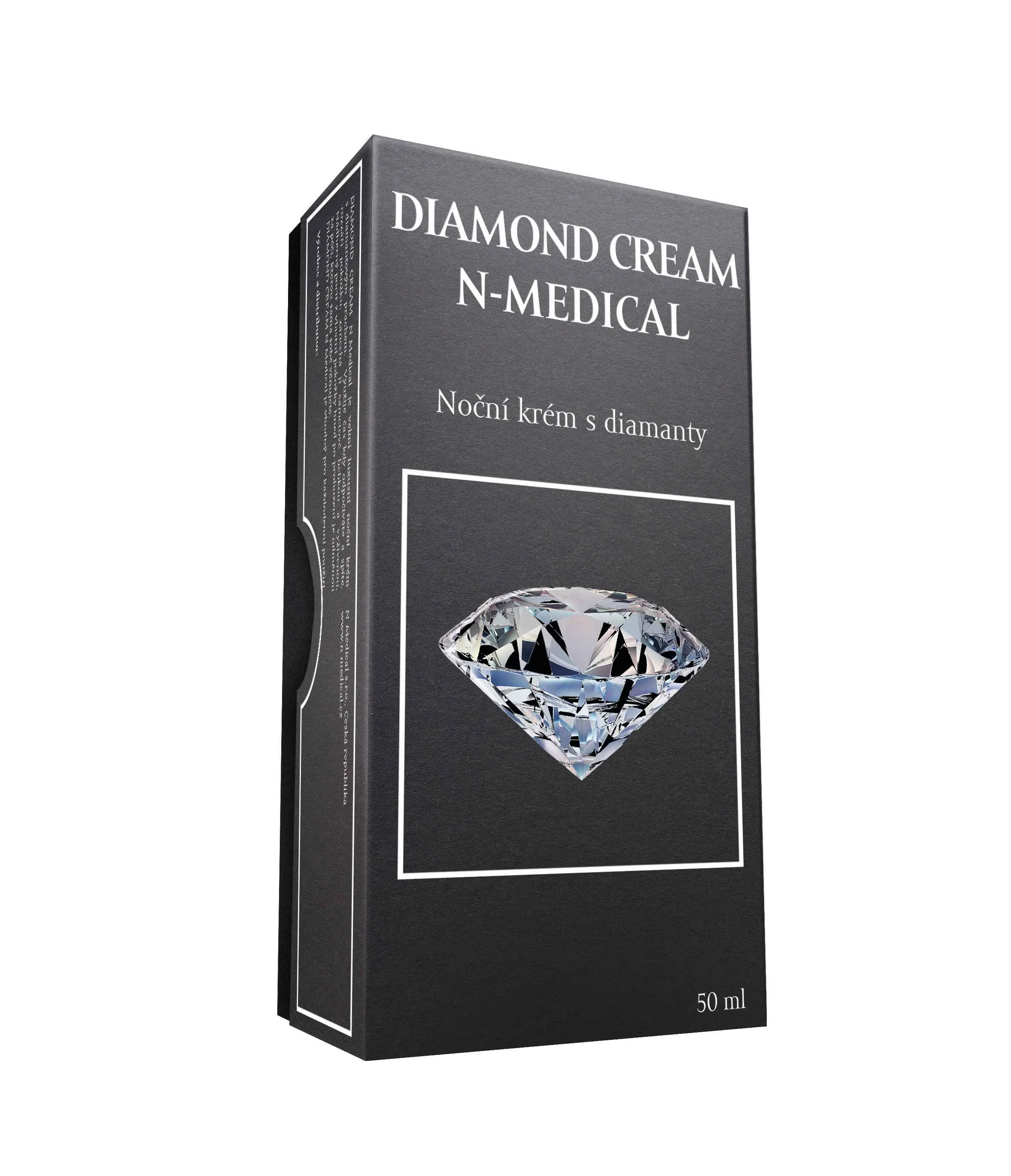 N-MEDICAL DIAMOND CREAM 50ML 1×50 ml, nočný krém s diamantovým prachom