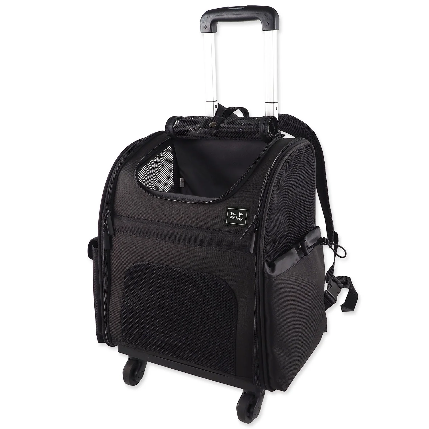 Taška Dog Fantasy Travel 2v1 Flow na kolieskach 34x29x52cm