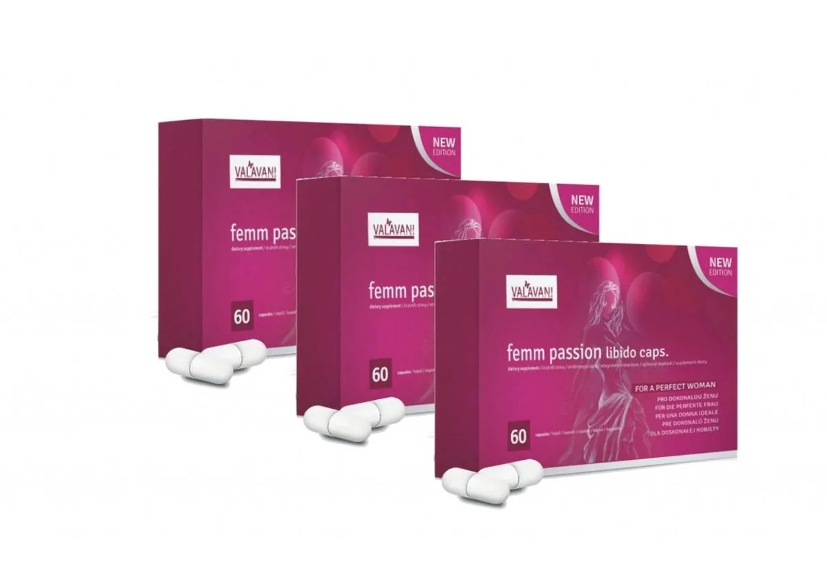 2+1 Doplnok na zvýšenie libida Femm Passion Libido