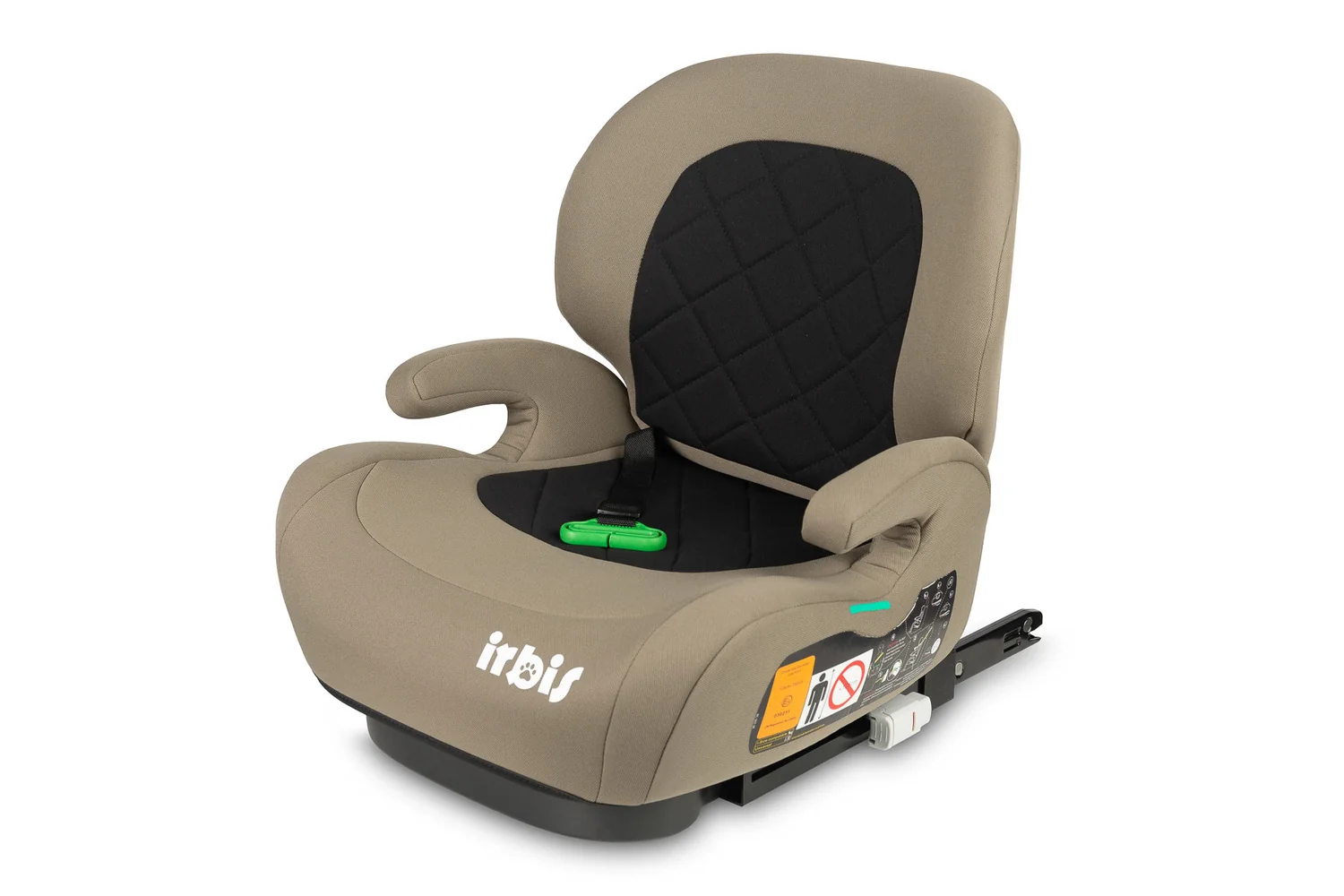 Podsedák, autosedačka Irbis i-Size 125–150 cm s ISOFIX – béžová
