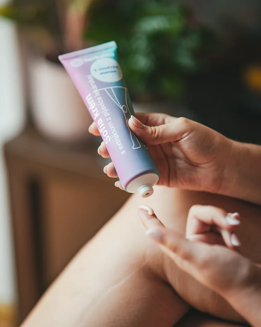 Sofia krém na žily s extraktom z pijavice lekárskej a pagaštanom konským, s chladivým efektom - 150 ml - Herbatica