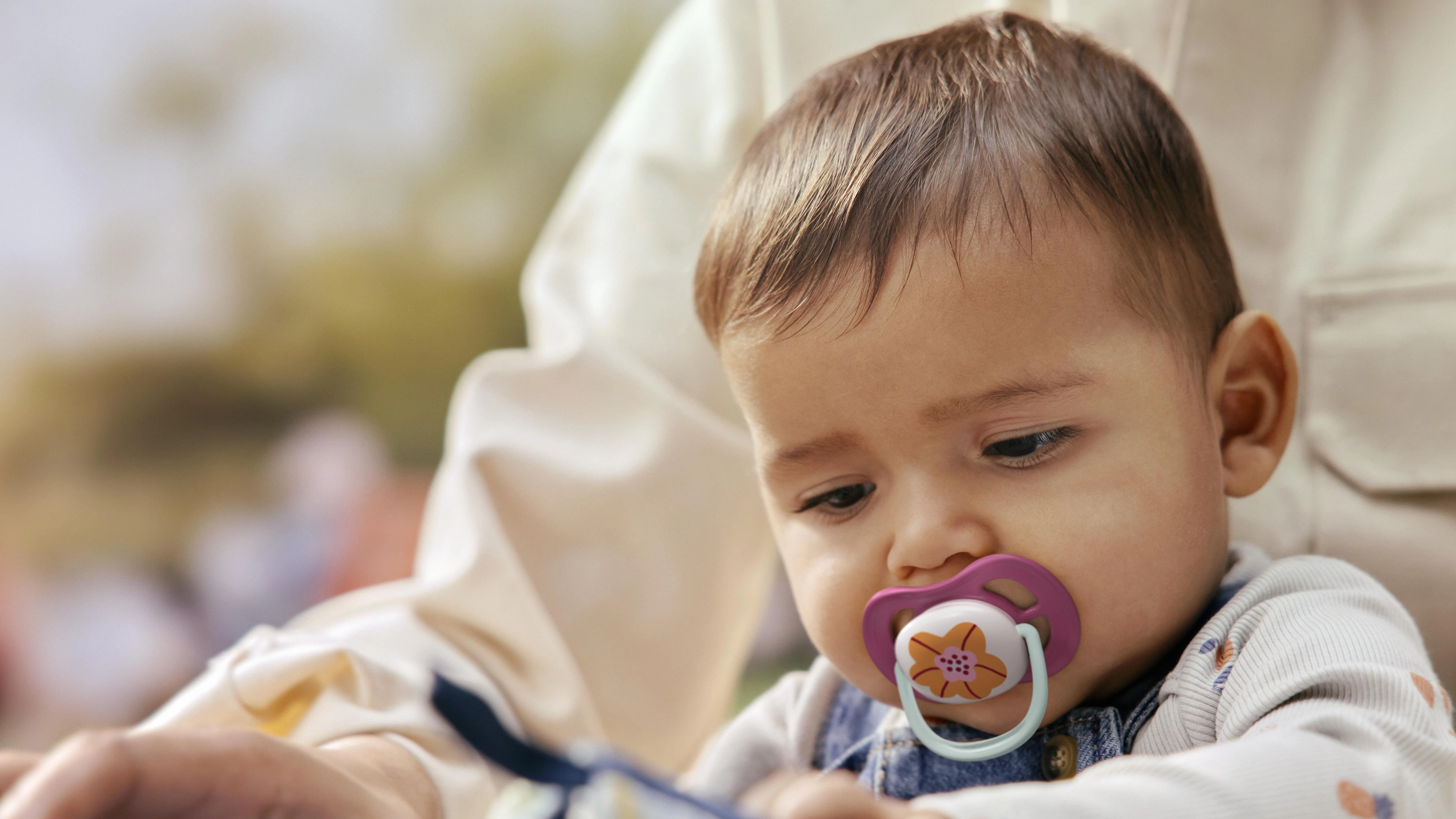 Philips AVENT - Cumlík Ultra air s obrázkom SCF080/27, 6-18 m, dievča 2 ks