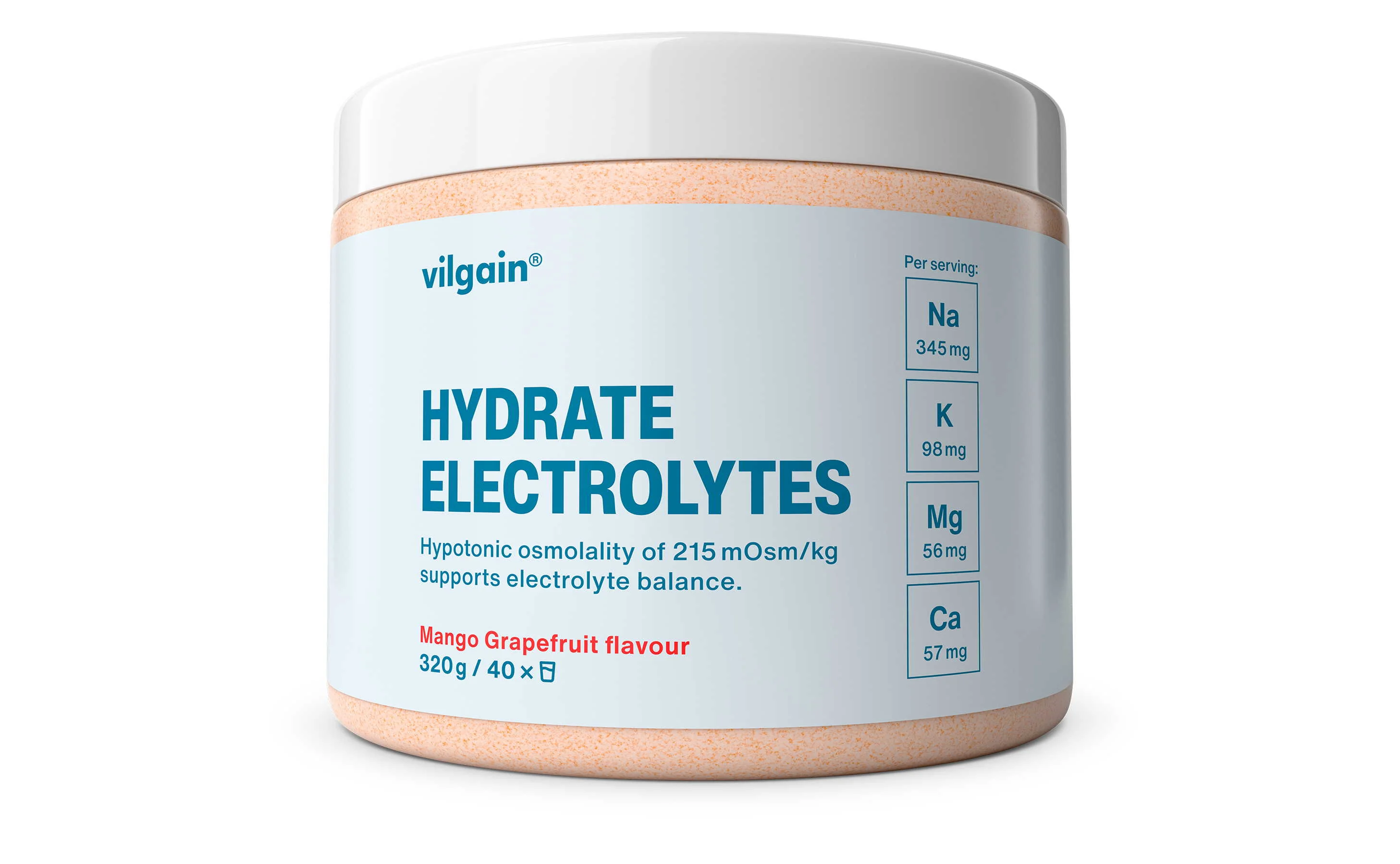 Vilgain Elektrolyty Mango a grep 320 g