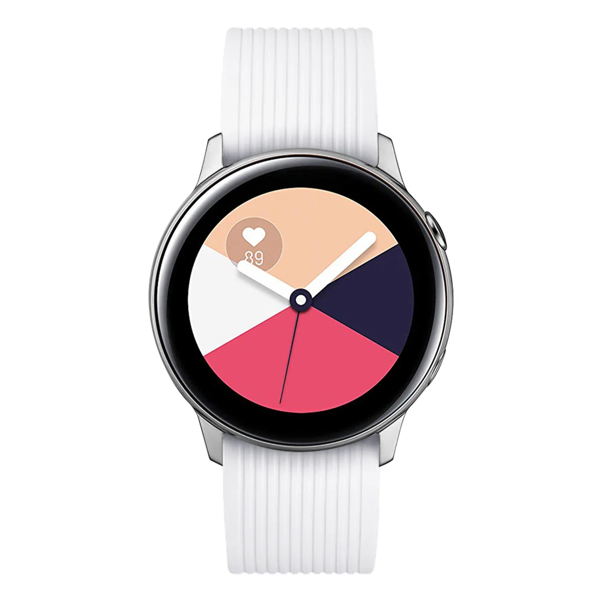 BStrap Silicone Line (Large) remienok na Garmin Vivoactive 3 white