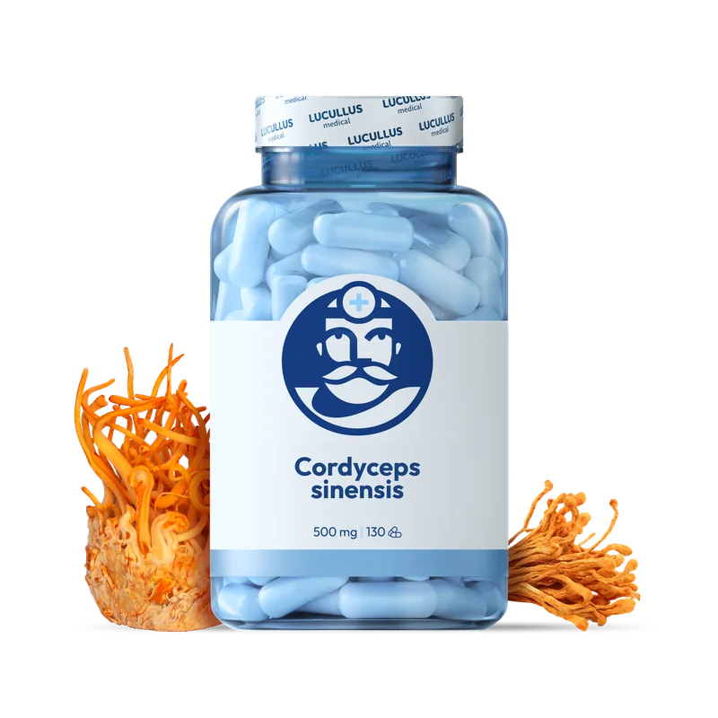 Dr. LUCULLUS Cordyceps sinensis 130 kapsúl